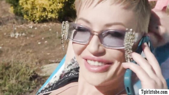 Got my pussy licked and fucked by TS pool cleaner