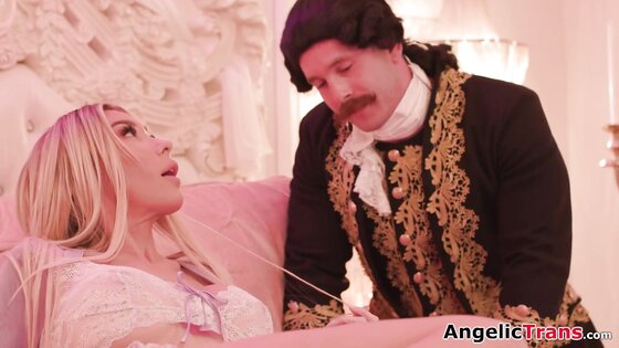 Busty trans princess Aubrey Kate analed