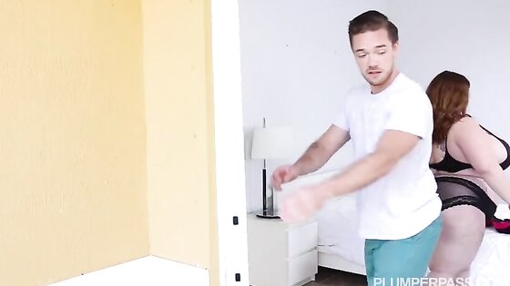 Young Boy Fucks SBBW Slut