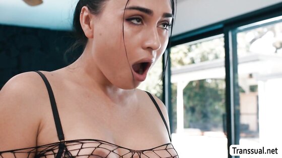 Stepmom let me fuck her pussy and her TS friend