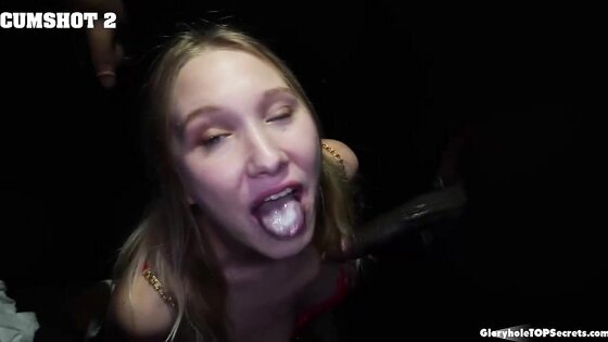 The cum matches your blue eyes, McKenna!