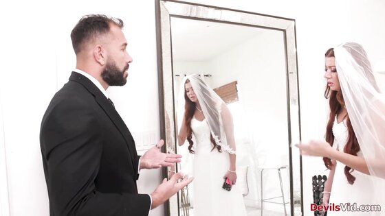 Bride and best man doing it 1 more time