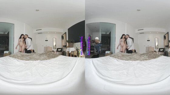 PURITYVR Naughty waiter with Elena Spano