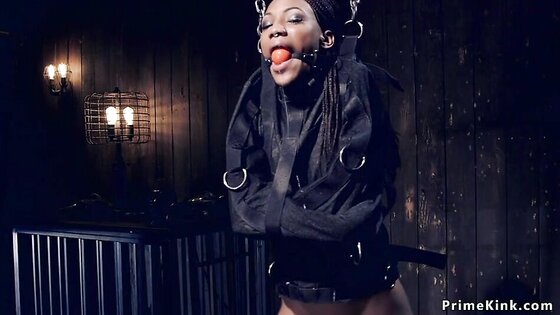 Sub Ebony Hard Punishment 2