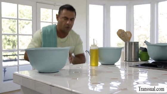 Making cake turns out into a hardcore anal sex