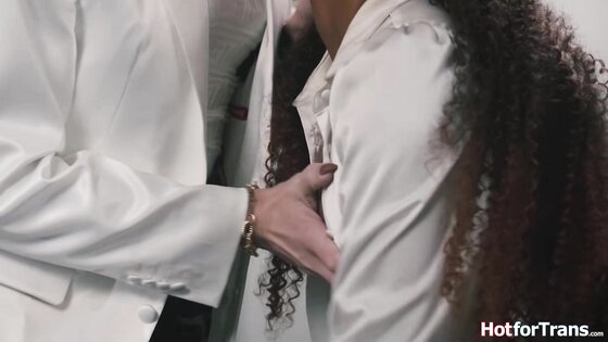 I am fired so I seduce the tgirl from HR