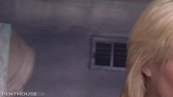 Shaved Hot Blonde Rides Big Cock