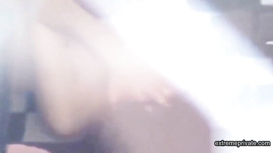 Peeking at my stepsister with her BF (Japan)