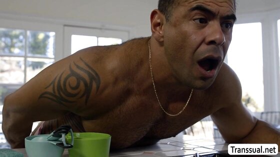 After baking cake fuck my big piece of cake too