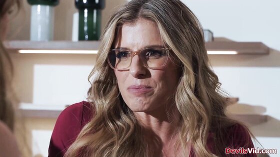 Milf fucks both stepson and stepdaughter