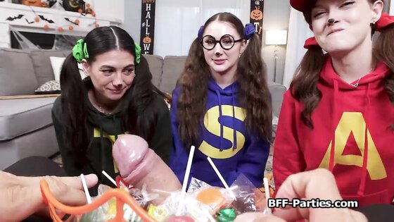 Trick or treat foursome with stealing girlfriends who got busted