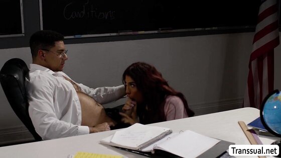 Sucking my teachers dick for extra grades