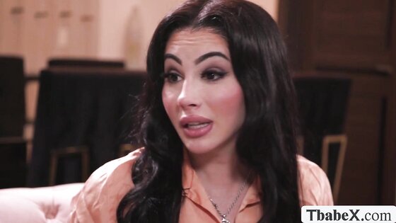 Letting my husband fuck TS in front of me