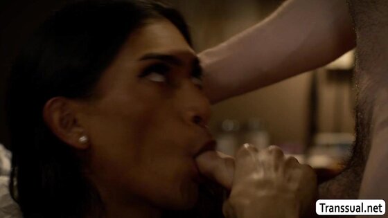 Fucking my horny TS patient late at night