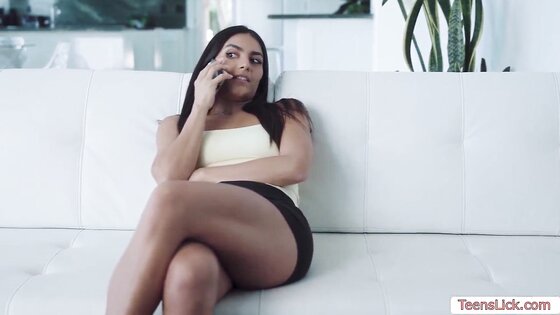 Helping my horny babysitter makes her pussy wet