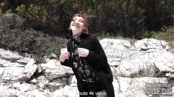 Public Beach Lesbian Oral Sex with Tattooed Babes