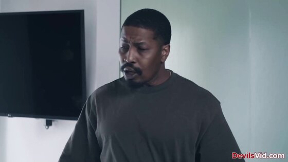Blonde teen gets fucked by black stepdad