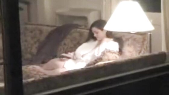 my Stepmom caught dildoing on the couch