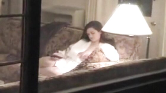 my Stepmom caught dildoing on the couch
