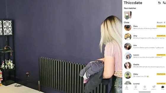 Blonde Wife Blowjob