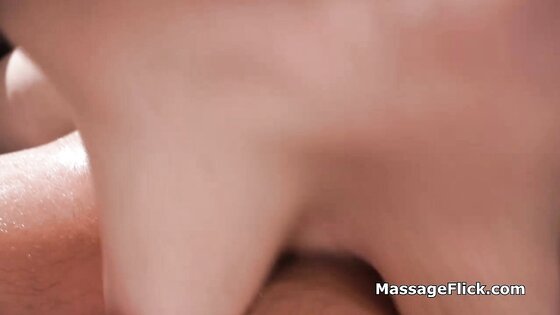 Wifes Away So He Invites His Lover Over for a Risky Happy Ending Massage