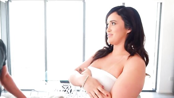 Big Tits Chubby Brunette Fucks Big Cock