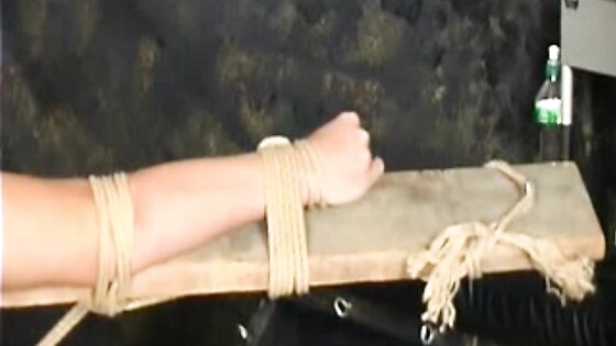 Olga getting her round ass hard caned