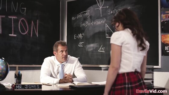 Petite bratty student fucked by teacher