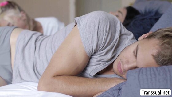 Swapping place with stepbros TS girlfriend