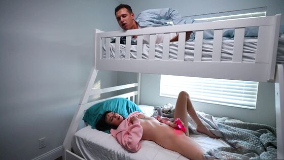 Are you masturbating AGAIN, stepsis?!