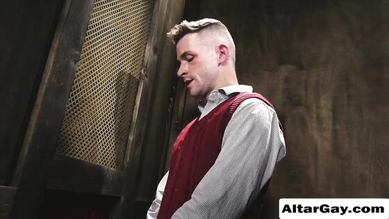 Confession to a priest turns into anal sex