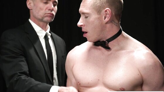 Millionaire Master plays with this Twink teen