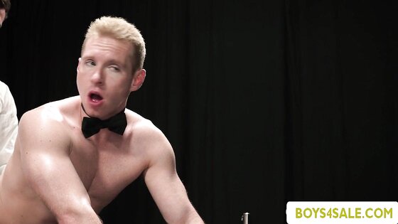Millionaire Master plays with this Twink teen