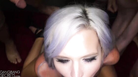 Swallow those dicks, Astrid!