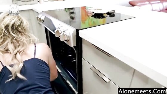 Hairy Blonde Housewife Anal