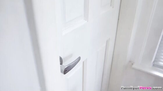 Stepbrother takes too long to jerk off