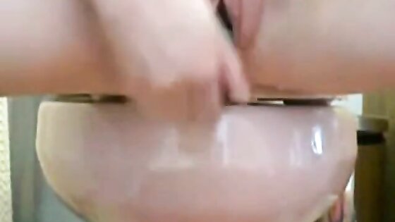 Milf Bathroom Squirt Orgasm