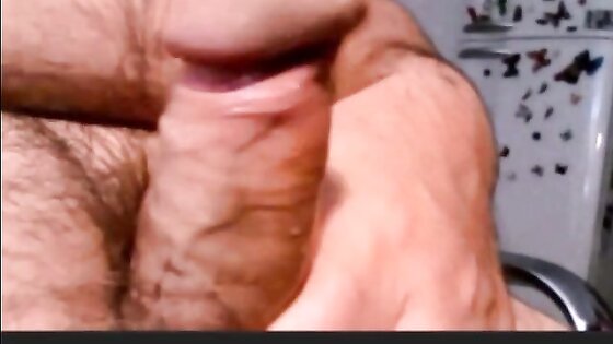 hot argentinian grandpa wanking and cumming