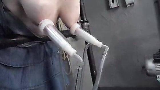 Handcuffed Hucow Milked And Fucked