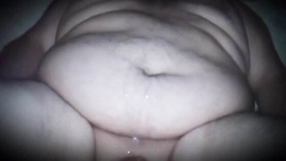 Chubby bottom explodes with cum