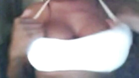 Busty ebony chick on webcam