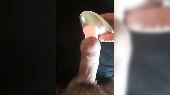 Womanizer male moaning intense orgasm