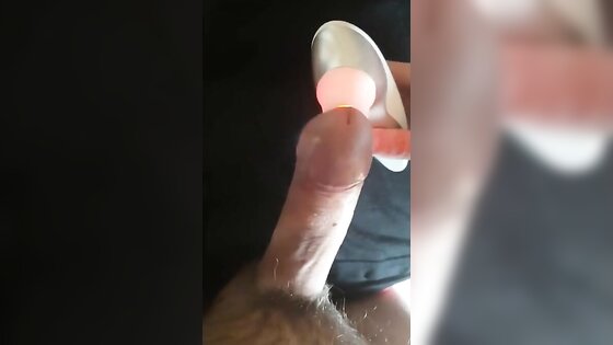 Womanizer male moaning intense orgasm