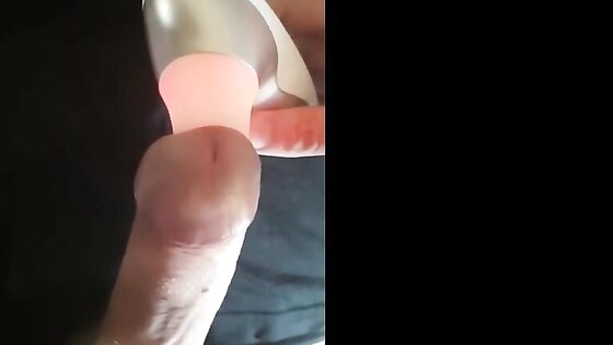 Womanizer male moaning intense orgasm