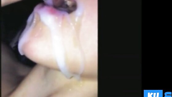 Upclose Cum in Mouth Cumpilation