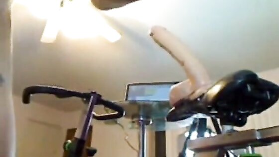 Big Dildo Bike Ride Workout