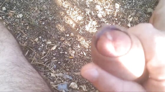 Uncut cock (Cum no hand)