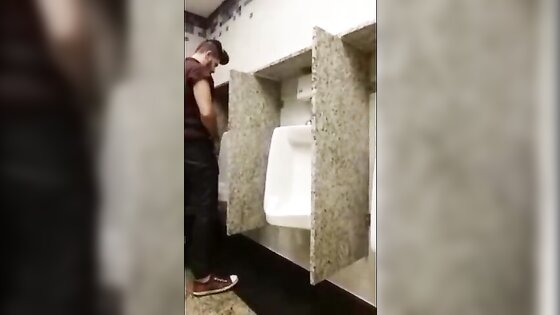 breeding a slut in a Public Bathroom