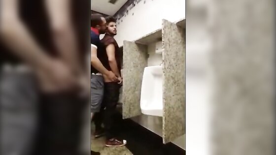 breeding a slut in a Public Bathroom