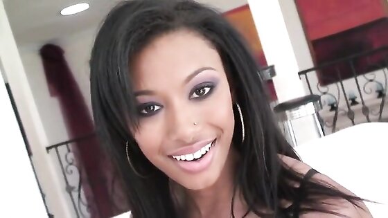 Cute Ebony Girl Gets Fucked